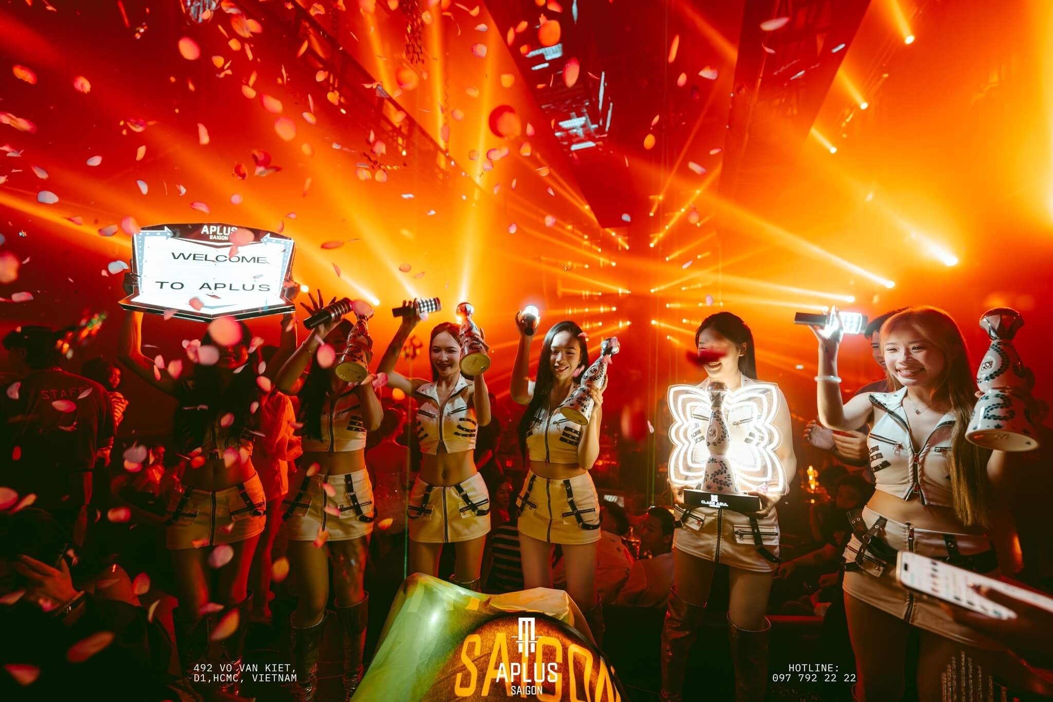APLUS SAIGON nightclub venue District 1 Saigon